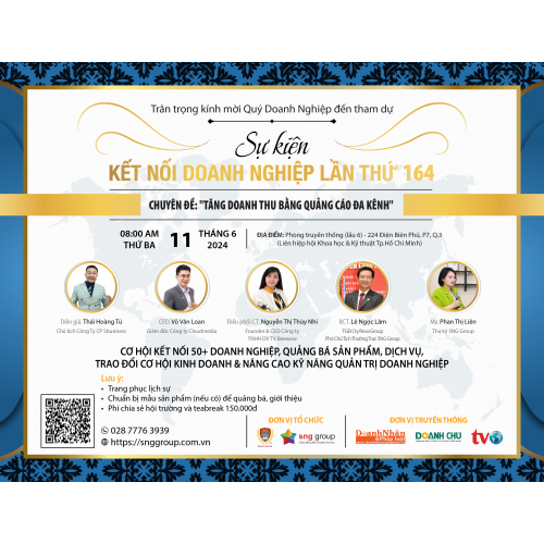 SNG Group kết nối giao thương - lần thứ 164